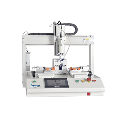 單軸雙平臺自動鎖螺絲機(jī)